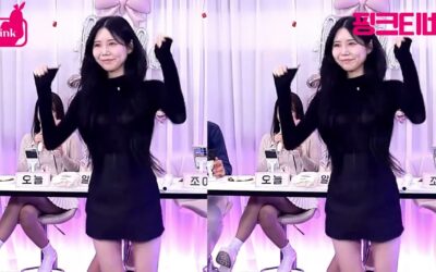 핑크티비 여캠 bj 리액션 대결